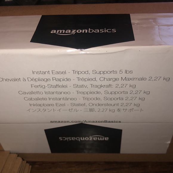 Black metal easels (2) - Picture 5 of 7